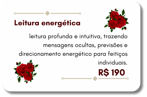 Carta com bordas vermelhas indicando serviço prestado