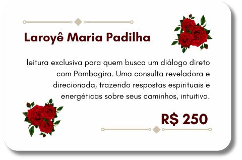 Carta com bordas vermelhas indicando serviço prestado